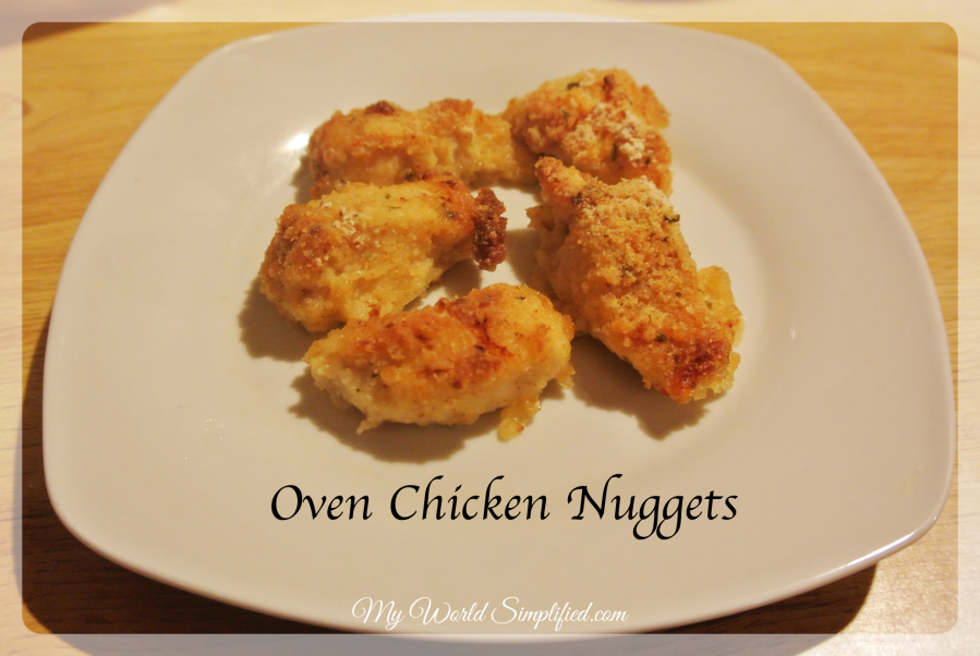 Oven Chicken Nuggets Recipe