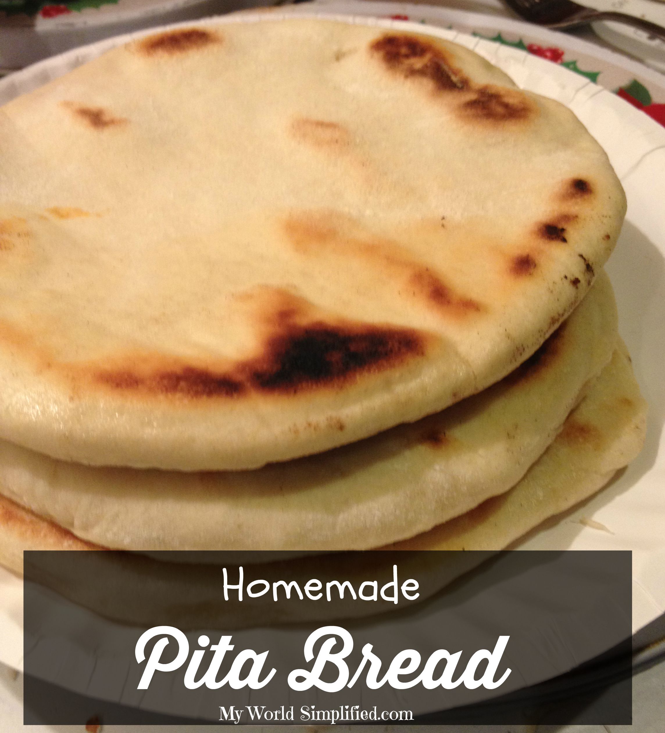 Homemade Pita Bread Recipe